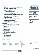 DataSheet ATtiny12 pdf